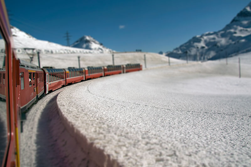 bernina, trenino rosso